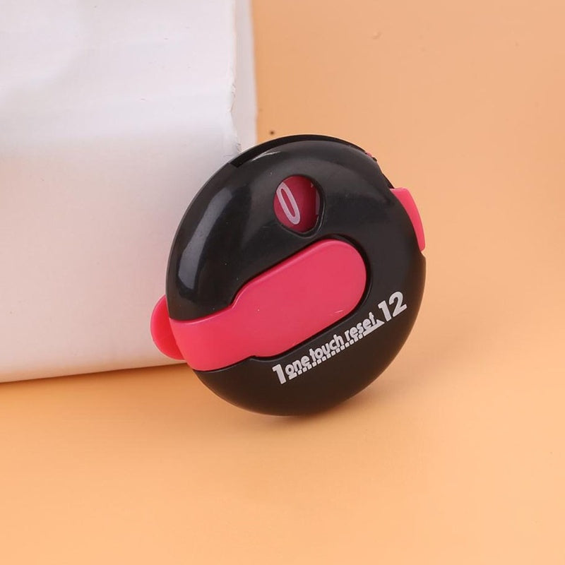 Round Golf Hat Clip Scoring Device Mini Score Stroke Counter