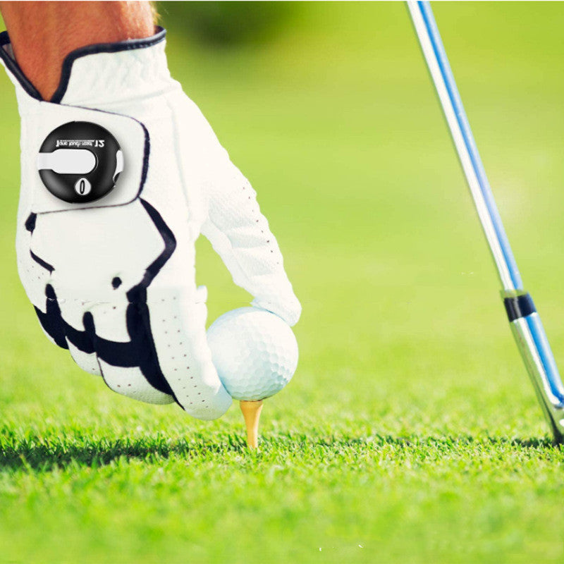 Round Golf Hat Clip Scoring Device Mini Score Stroke Counter